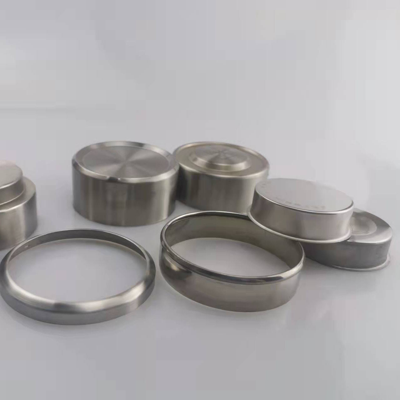 杯盖配件钢壳杯配套不锈钢杯盖外壳拉伸冲压件金属冲压件容器外壳