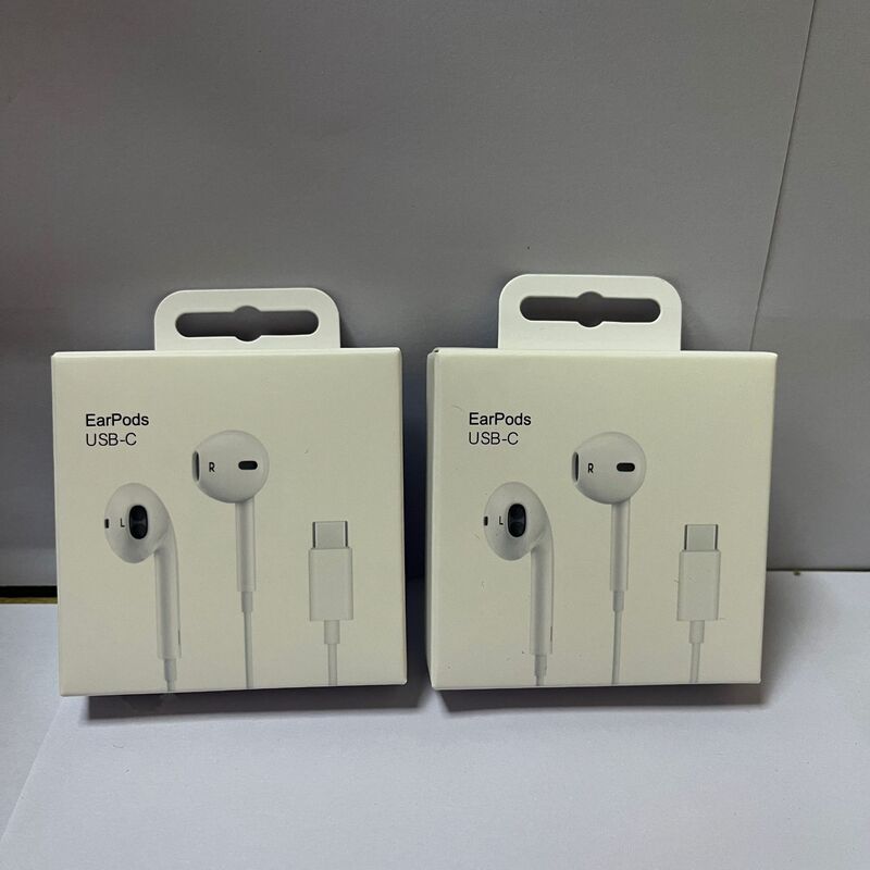 Suitable for Apple 15 earphone packaging box TYPE-C wired earphone packaging new semi in-ear earphone box