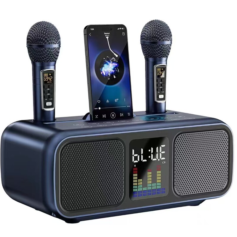 Sd318 Bluetooth Speaker Home Ktv Wireless Microphone Party Karaoke Machine Audio All-In-One Kidsren's Outdoor Singing Sd318 Bluetooth Speaker Home Ktv Wireless Microphone Party Karaoke Machine Audio All-In-One Kidsren's Outdoor Singing