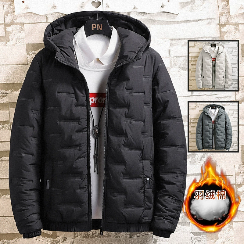 Trend winter set, short down jacket, 2022 collection, increased thickness, (Cross-border trading)