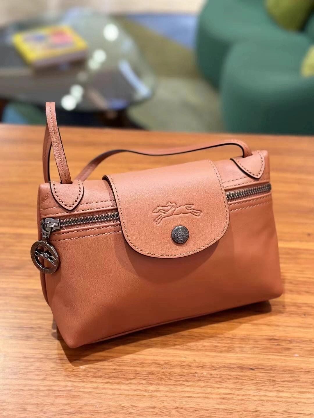 마작 가방 코냑