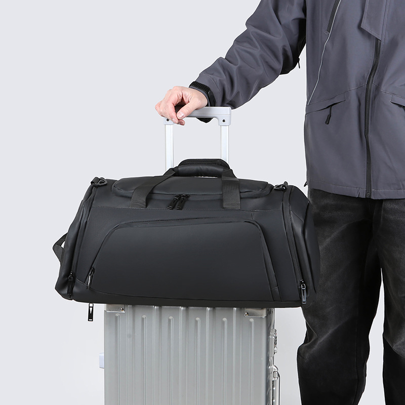 Nueva bolsa de fitness, ocio de gran capacidad, multifuncional, separación en seco y húmedo, bolsa de entrenamiento deportivo de yoga, bolsa de viaje antisalpicaduras