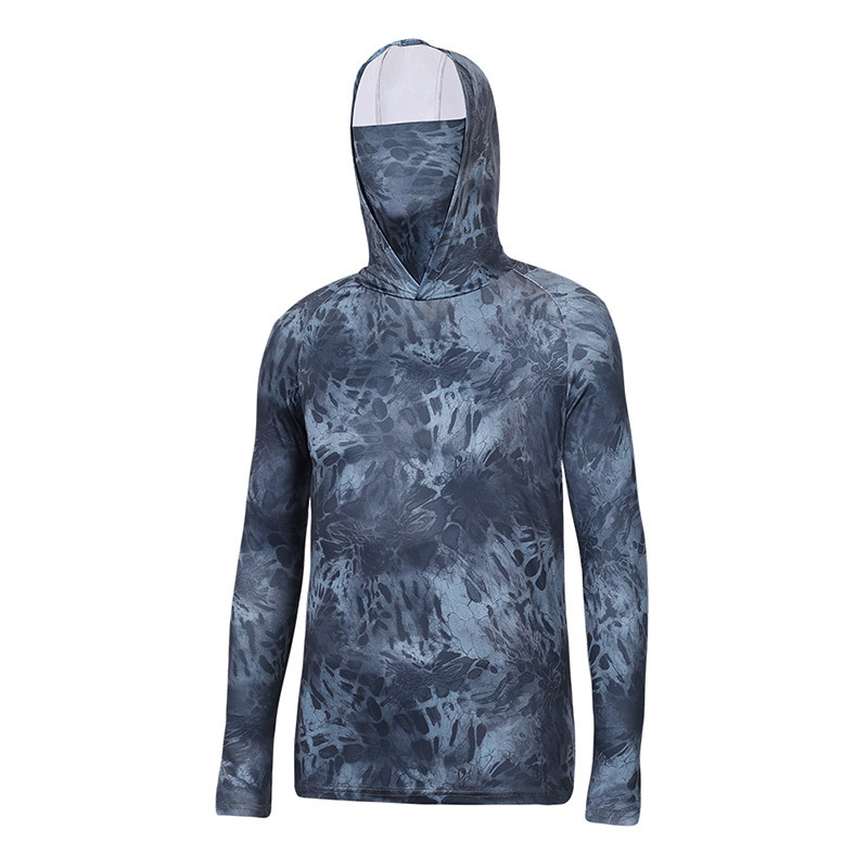 2026 acondicionamiento de verano abrigo protector solar al aire libre capuchon hielo chaqueta protector solar hombre máscara de pesca UV protector solar
