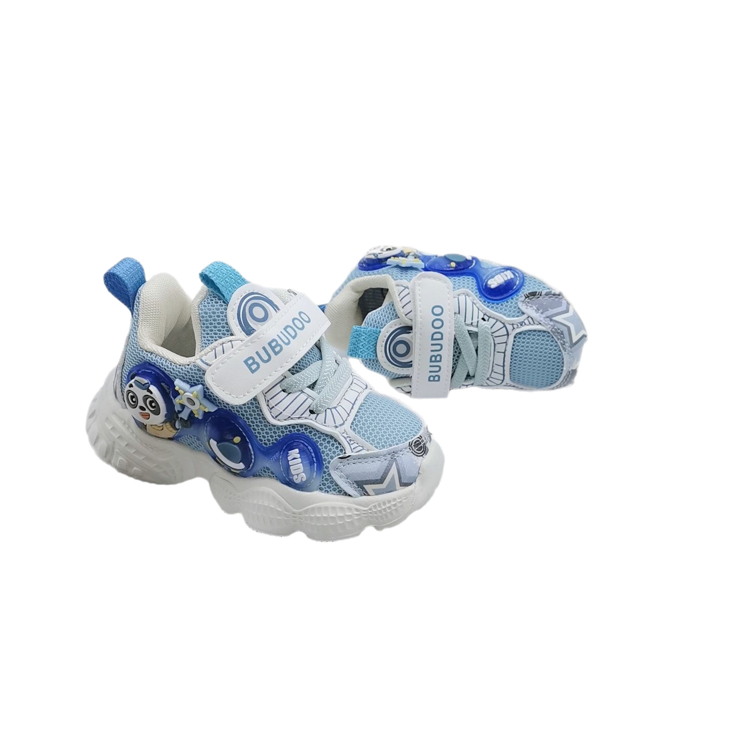 Zapatos de papá para niños 2025 otoño nuevos zapatos transpirables para niños zapatos de bebé con suela suave para niños pequeños