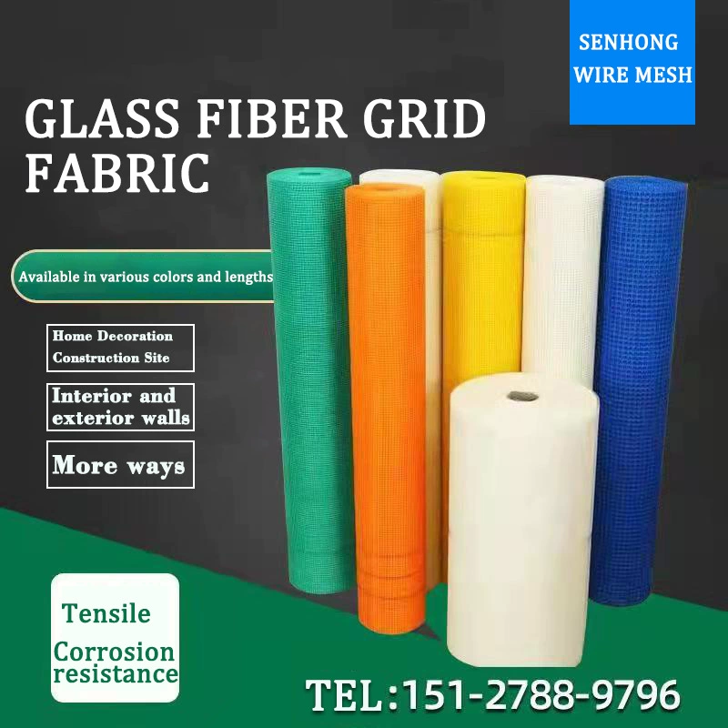 Щелочестойкая сетчатая ткань из стекловолокна, устойчивая к растрескиванию, теплоизоляционная, водонепроницаемая, для швов при внутренней и наружной штукатурке стен, термостойкая, без щелочи.