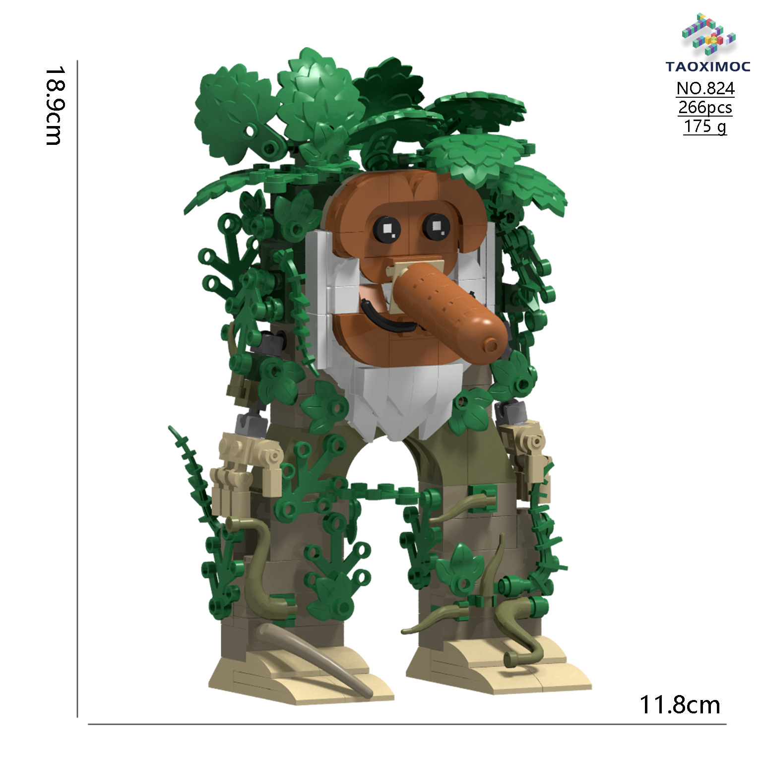 国境を越えたアメリカ海外AI山と海の古典木製スティックマンワニパスビルディングブロック手作りおもちゃの装飾品