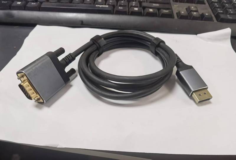DP - VGA 1.8m ケーブル dp - vga オス - オス コンピュータ グラフィックス カード大型 DP ディスプレイ アダプタ|undefined