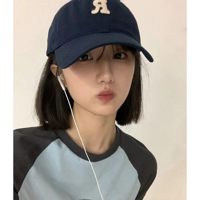 Hat and Wig Combo for Women, Baseball Cap with Short Straight Hair, Suitable for Autumn and Winter, Bald Chemotherapy Wearable, 2025 New Wig Cap