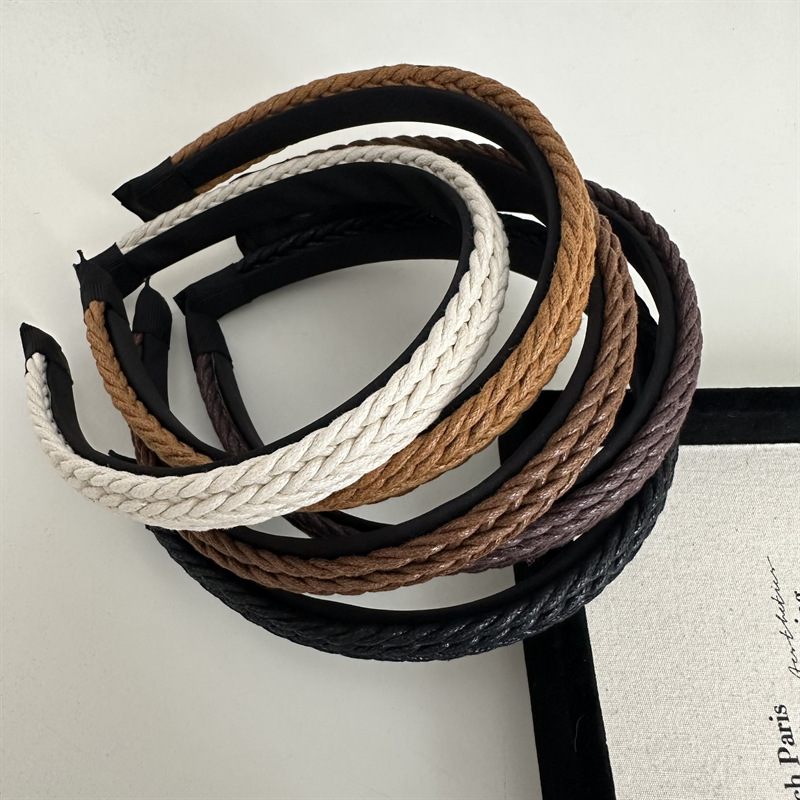 Fascia per capelli twisted larga stile artistico retrò lavaggio_voghion.com