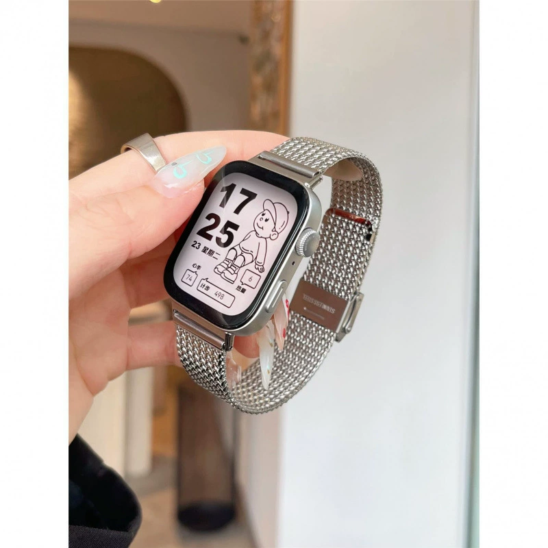 Совместимый магнитный блок для AppleWatch Карта Блок Блок S10 Apple Watch нержавеющая сталь Strive IWATCHS9