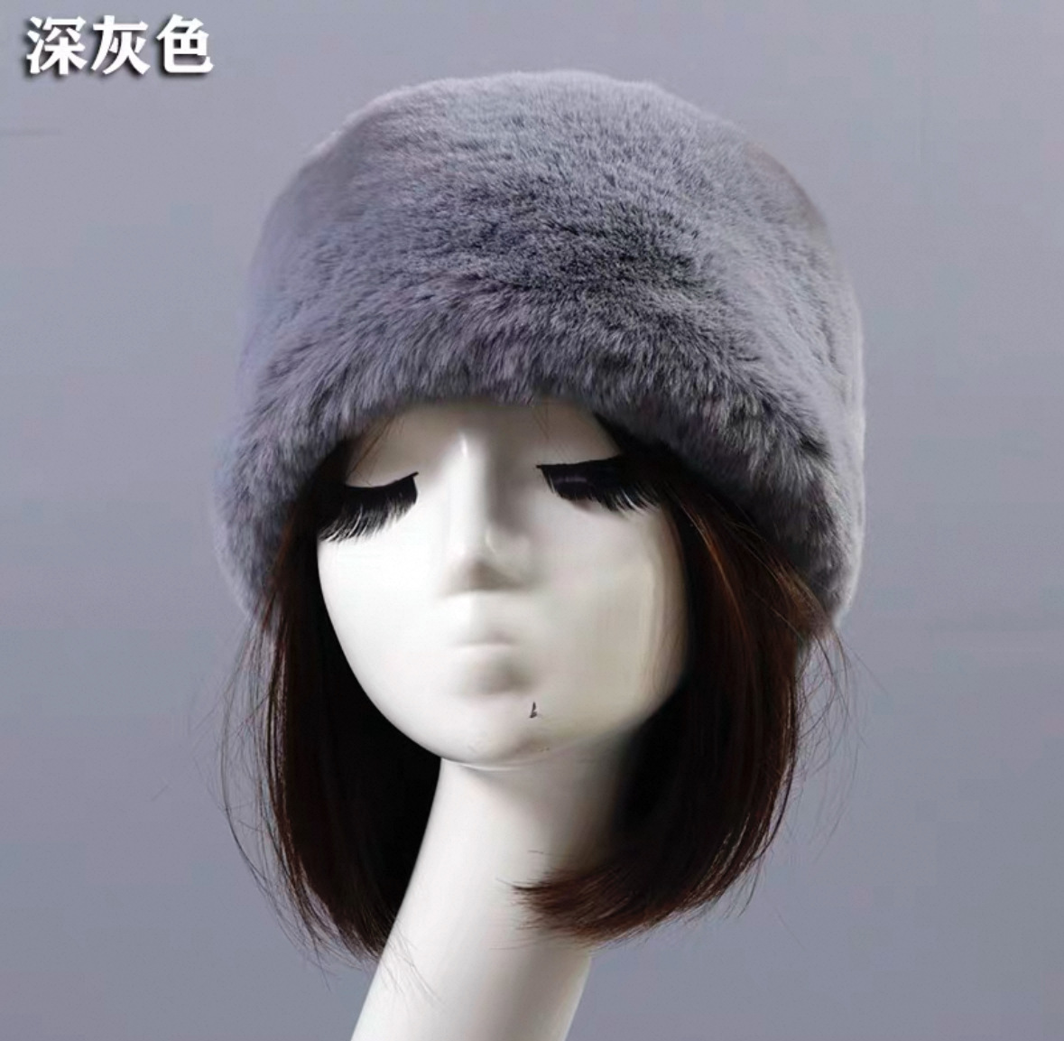 Sombrero de peluche de otoño e invierno para mujer, cálido y sombrero de madre, coreano, casual, salvaje, suave, niña, cálido, sombrero de otoño e invierno para mujer