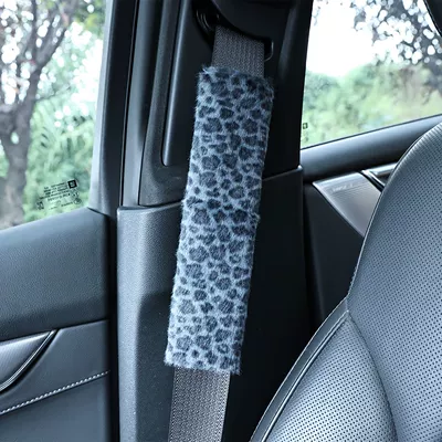 Seat belt shoulder pad Print Car - gray-25