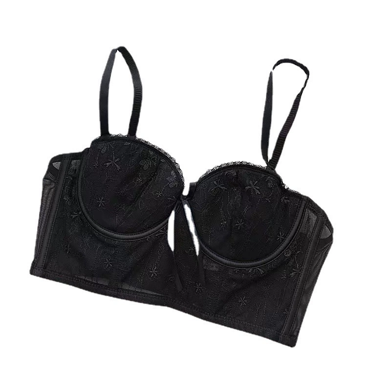 Summer thin underwear, sexy push up bra