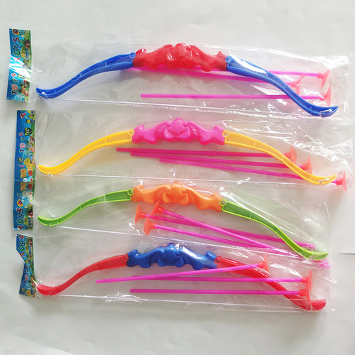 36CM large plastic bow and arrow toy suction cup bow and arrow set educational children's toy gift gift stall wholesale
