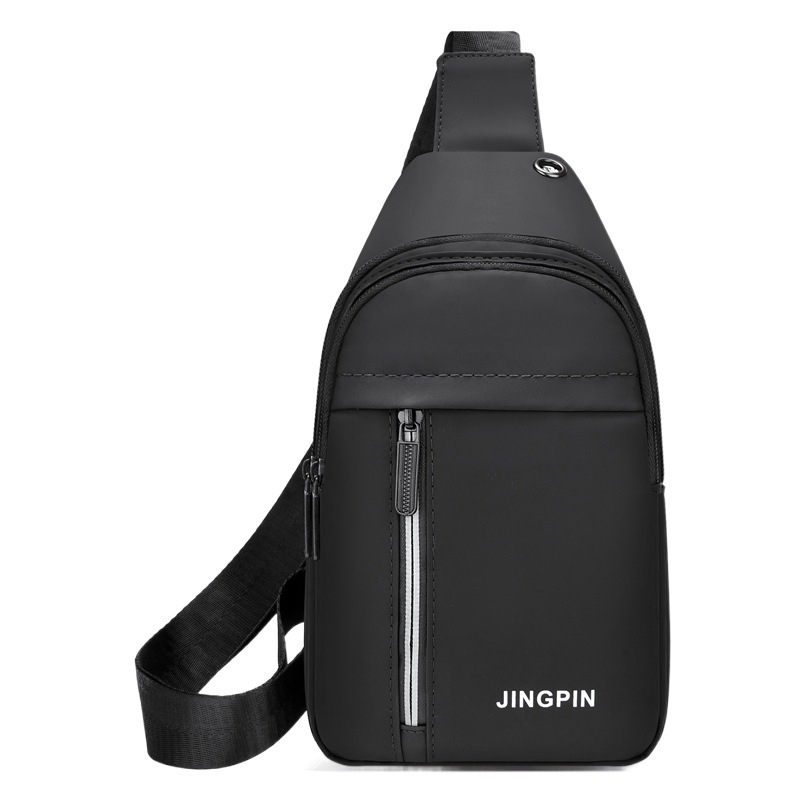 2026 New Cross-Border Fashion Men's Chest Bag Trendy Casual Shoulder Crossbody Bag Outdoor Waterproof Mobile Phone Bag