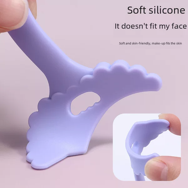 New product painting eyeshadow silicone baffle mascara eyelid beauty multi-function assistant eyeliner protection positioning plate