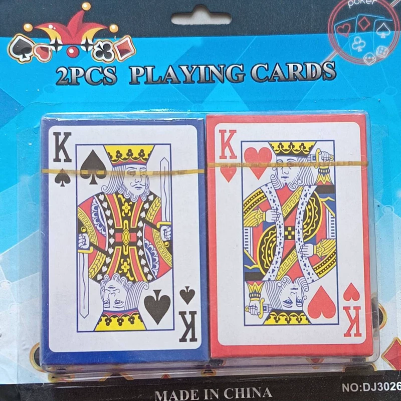Игральные карты DJ3026 2 колоды 56×86 мм