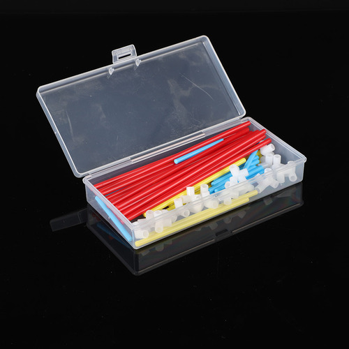 Polygons Bar Splicing Strip Demonstration of Three Sides Relationship Triangle Parallelogram Cube Frame Cut Model Wholesale 