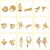 Design earrings, advanced fashionable silver needle, trend of season, silver 925 sample, high-quality style, wholesale