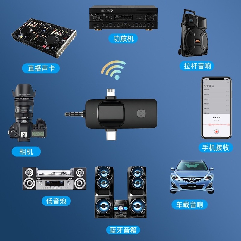 国境を越えた三合一無線ネクタイ麦一牽引携帯電話中継設備ラジオ麦無線ネクタイマイク|undefined