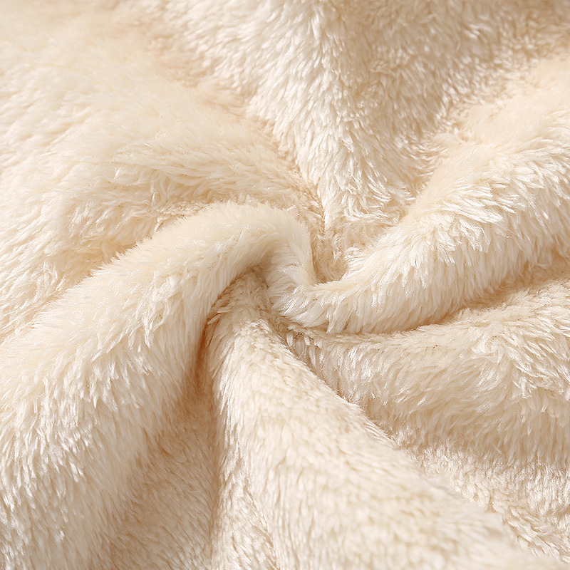 Capa de bebé otoño e invierno Nueva historieta coreana Navidad alce forrado de lana caliente engrosada outwear niños capa