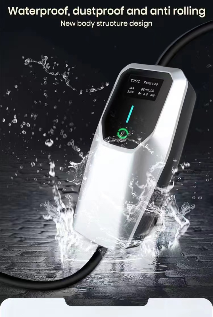 Mode 2 Charging Station European Standard British Standard 3.5Kw11Kw Single-Phase Type2 16A New Energy Vehicle Charging Station