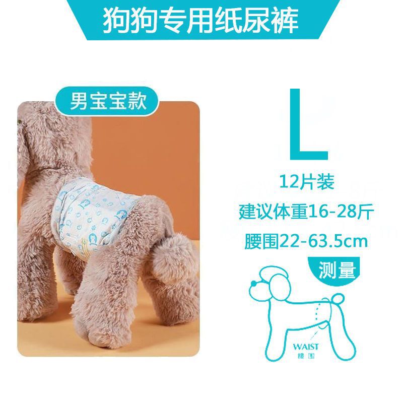 犬用おむつ、ペット用おむつ、雄犬専用、雌犬用、テディビション、プードル|undefined