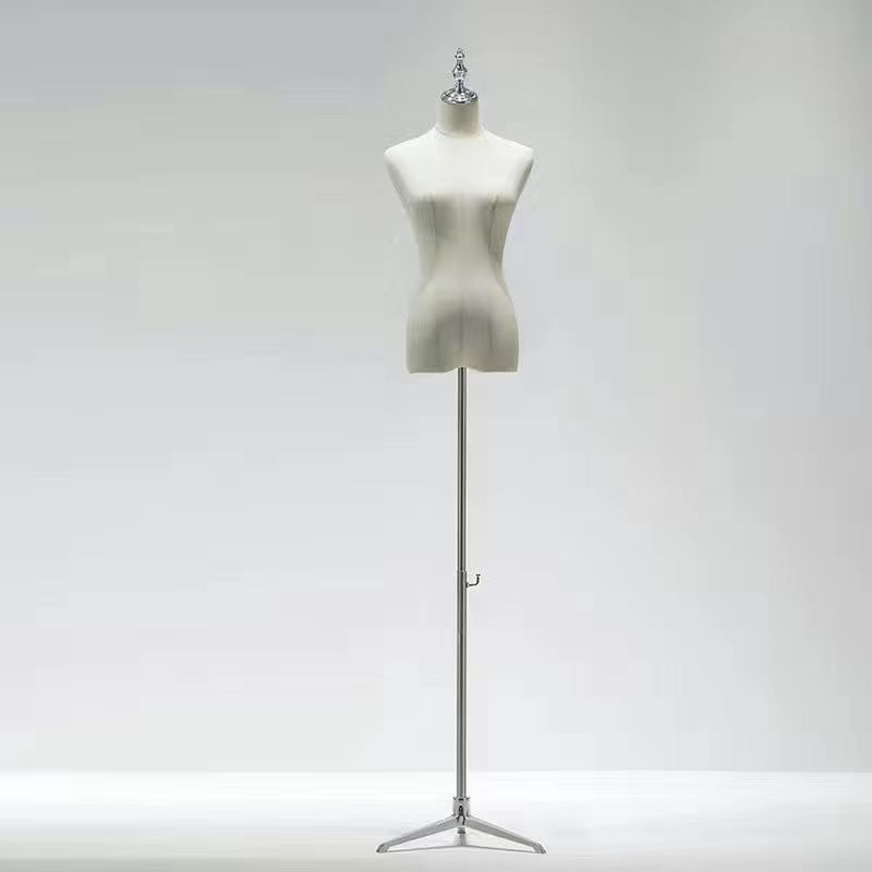 Modelo de accesorios tienda de ropa de mujer cuerpo completo modelo estante de ropa de mujer estante de muñeca de medio cuerpo humano estante de exhibición de ventana