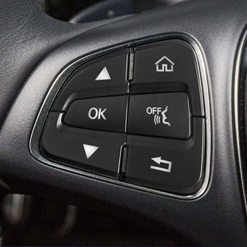Suitable for Mercedes-Benz C200L GLA200 CLA GLE GLC260 C200L modified steering wheel button sticker