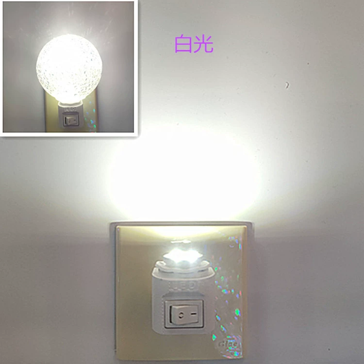 LED-разноцветная розетка, ночник, аксессуары, лампа
