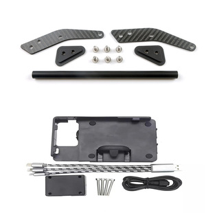 Suitable for Kawasaki versys650 modified mobile phone navigation bracket aluminum alloy expansion mounting clip charging stand