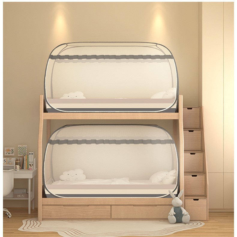 Mosquitera para dormitorios de estudiantes 2024 nueva instalación gratuita para una sola persona