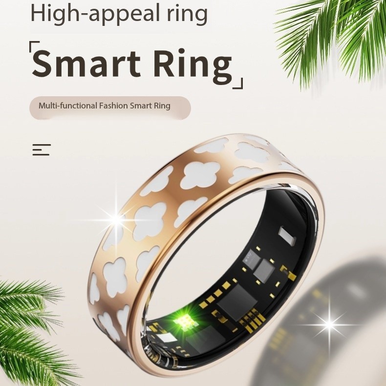 [The waterproof smart ring measures heart rate bluetooth]