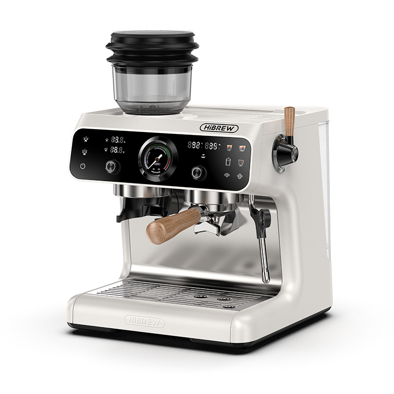Máquina de café HiBREW H7B molinera italiana americana doble bomba doble calefacción ligera comercial doméstica pequeña
