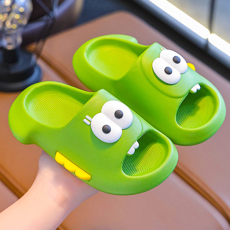 Nuevas zapatillas para niños antideslizantes para niñas Súper suaves para el hogar lindas de dibujos animados para niñas bebés sandalias para niños verano