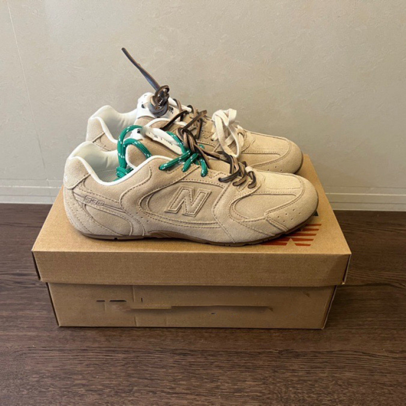 纯原NB530xMiu德训鞋复古低帮百搭学生鞋休闲运动鞋轻便通勤板鞋|undefined