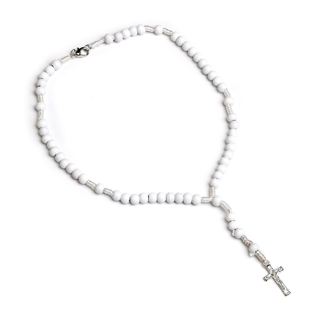 儿童项链十字架洗礼饰品