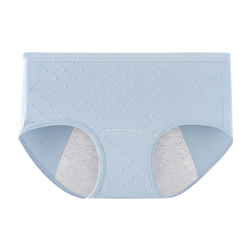Ropa interior fisiológica de algodón puro para mujer entrepierna alargada 7A algodón antibacteriano período menstrual a prueba de fugas período período período período período tía pantalones de seguridad nuevo