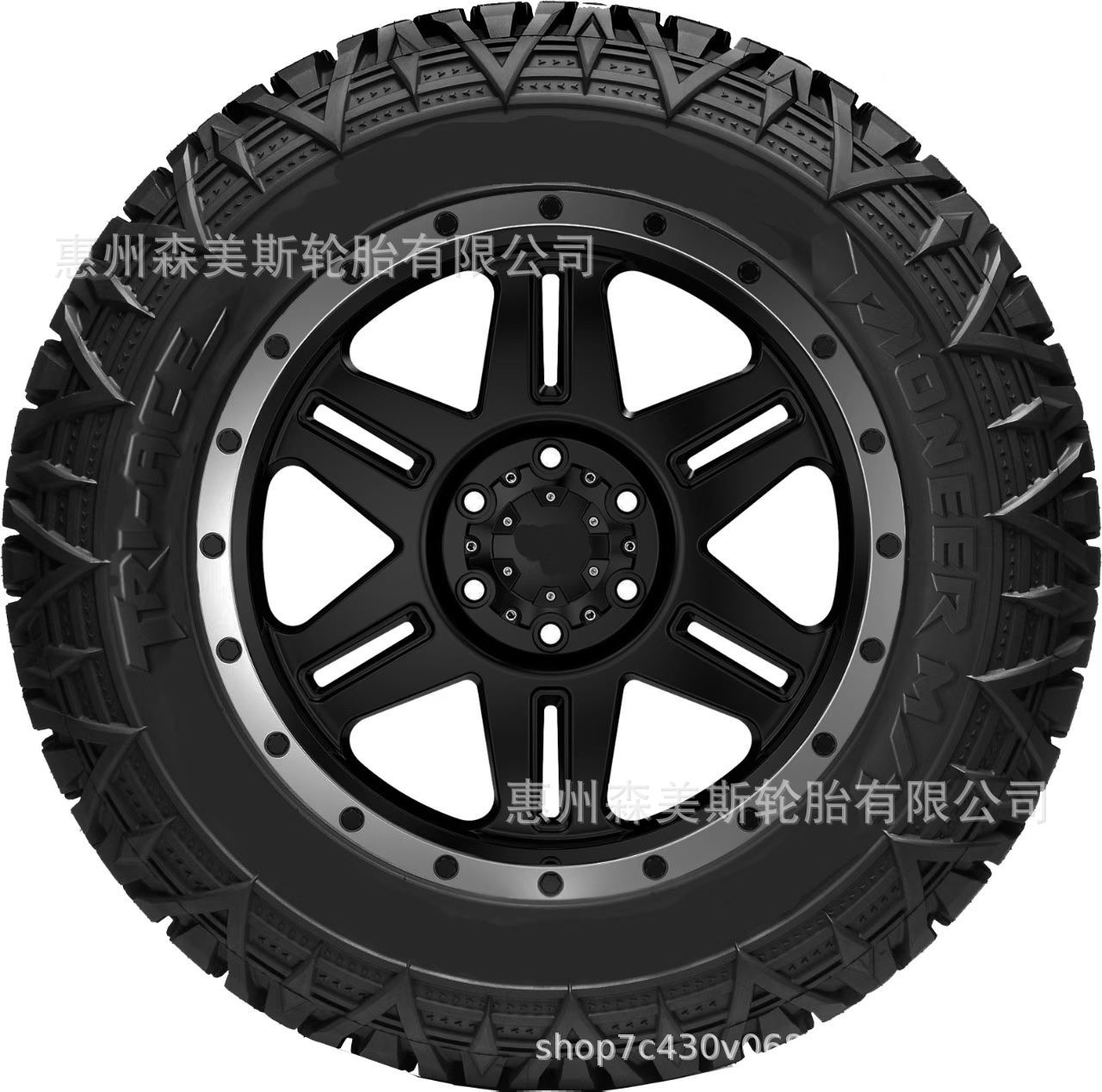 Sailus 37MT mud terrain off-road tire 37X12.5R17 heavy-duty off-road tire for rock climbing and rainforest traversing