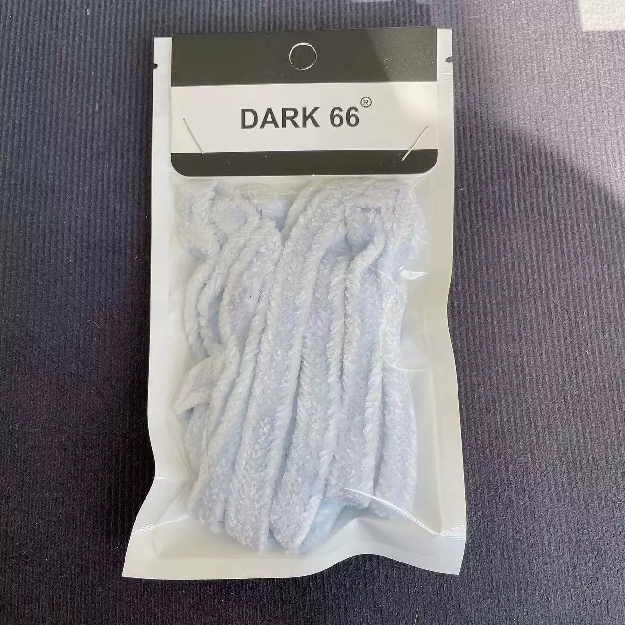 AJ羽毛渐变丝绒鞋带