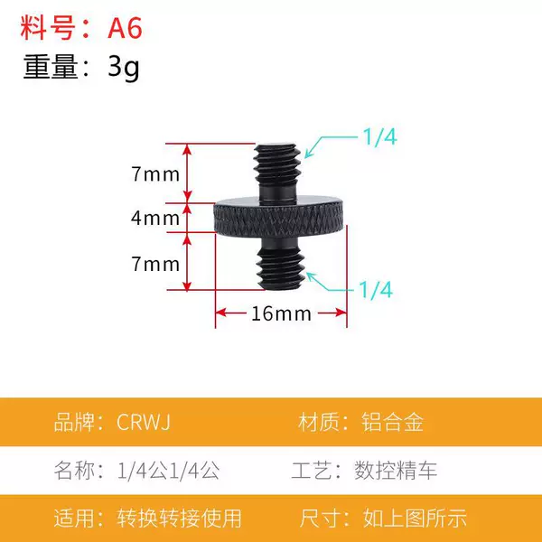 A6 (1/4 mm to 1/4 mm)