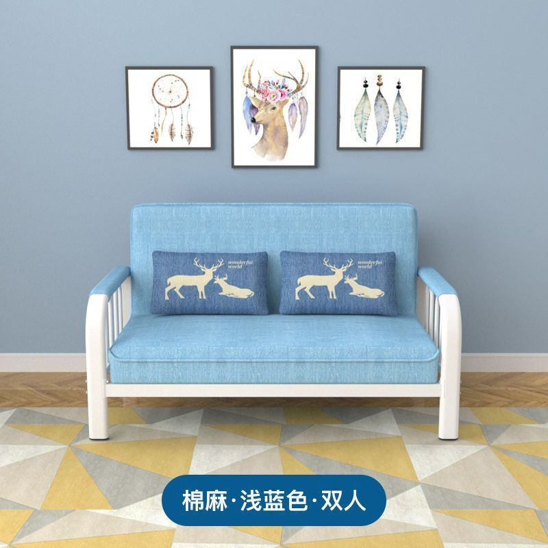 多功能折叠沙发床两用小户型布艺沙发出租房简易双人三人客厅沙发|undefined