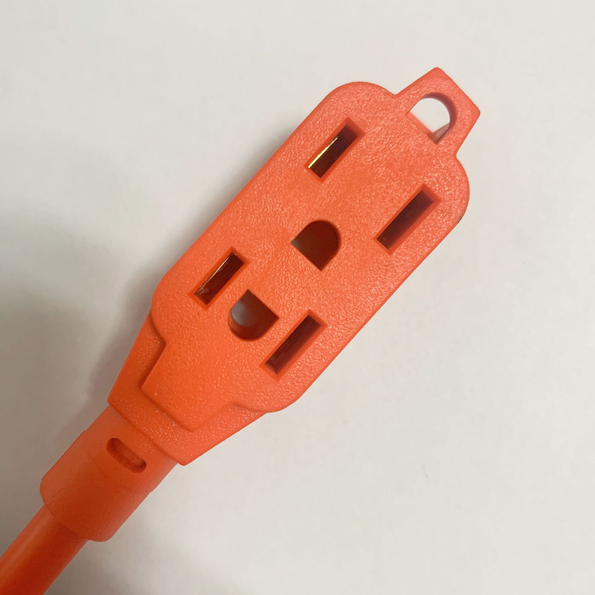 Enchufe de cable de alimentación estándar estadounidense ETL de dos núcleos estilo estadounidense macho y hembra cable de extensión estándar estadounidense enchufe sin tapa cola de enchufe estadounidense