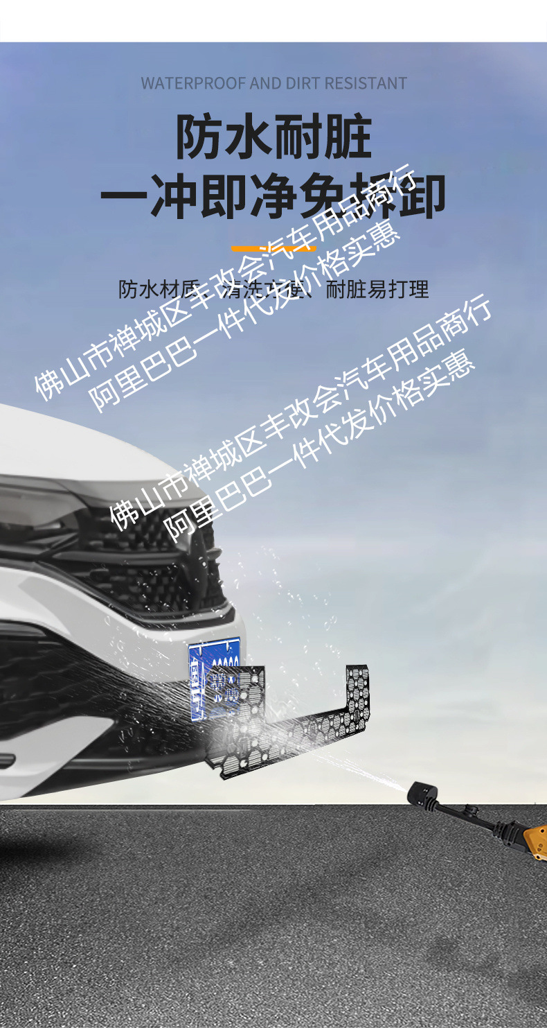 Suitable for Volkswagen Passat Starry Sky Series Car Insect-Proof Net Front Grille Special Modified Decorative Strip Accessories