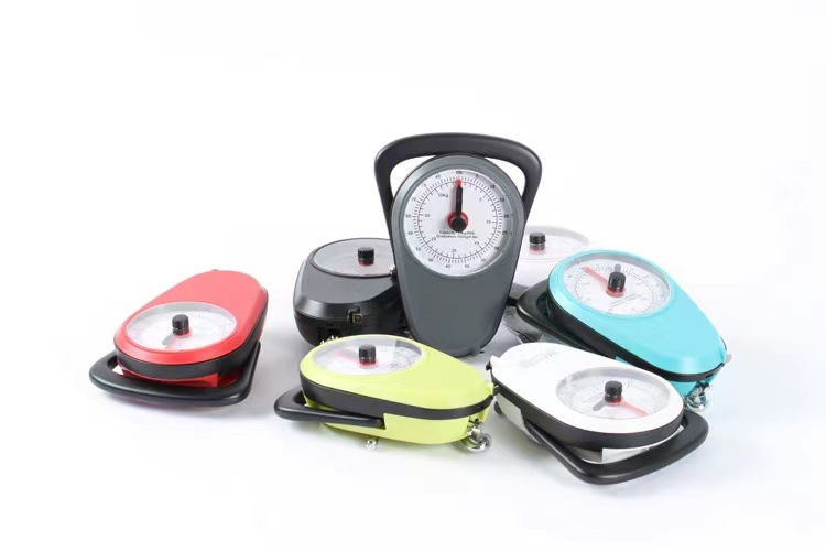Sınır ötesi Amazon bahar çantası ölçekli çanta seyahat siyah çanta ölçeği 35kg mekanik tartı balıkçı vinç ölçeği