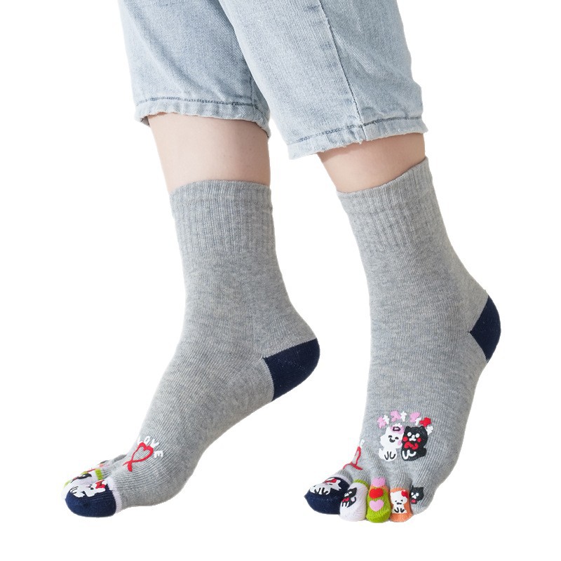Women's cartoon Tabi for toes