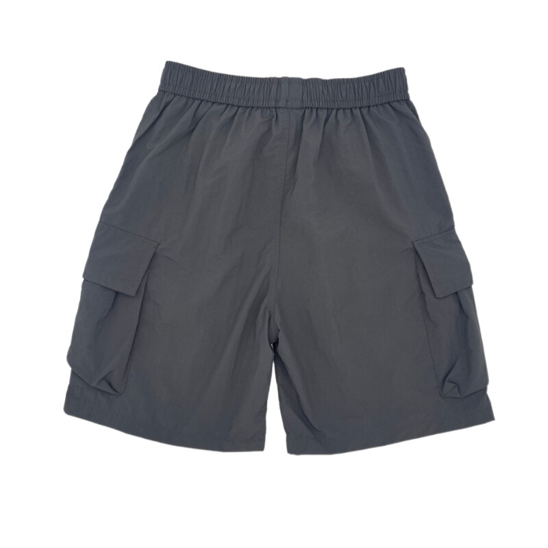 Summer Quick-Dry Short Pants, North Face Style Casual Five-Point Pants, European and American Functional Sports Pants, Loose Fit, Unisex, with Drawstring Summer Quick-Dry Short Pants, North Face Style Casual Five-Point Pants, European and American Functional Sports Pants, Loose Fit, Unisex, with Drawstring