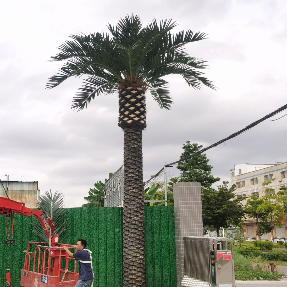 Árbol de algas marinas de simulación a gran escala artificial Resort FRP Museo de ingeniería de decoración suave Árbol de algas marinas de simulación artificial