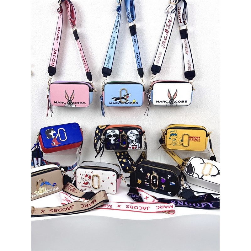 국경 간 가방 유럽과 미국 여성 가방 2024 가을 새로운 카메라 가방 대비 컬러 인쇄 대외 무역 어깨 슬렁 작은 가방 조수