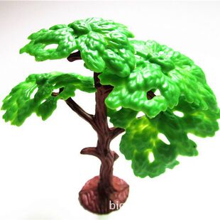 9CM high four-leaf pine plastic simulation tree model static sand tray scene tree road tree accessories tree fake flower